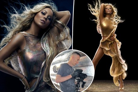 ‘Mariah Scissorhands’ Carey chopped up her designer dress to ‘show more leg’ during 2005 album shoot, says photog
