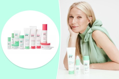 Gwyneth Paltrow and her Good.clean.goop products