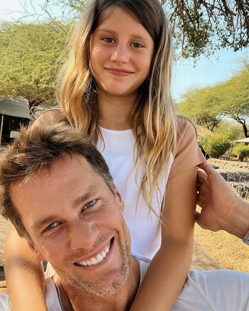 Tom Brady and daughter Vivian