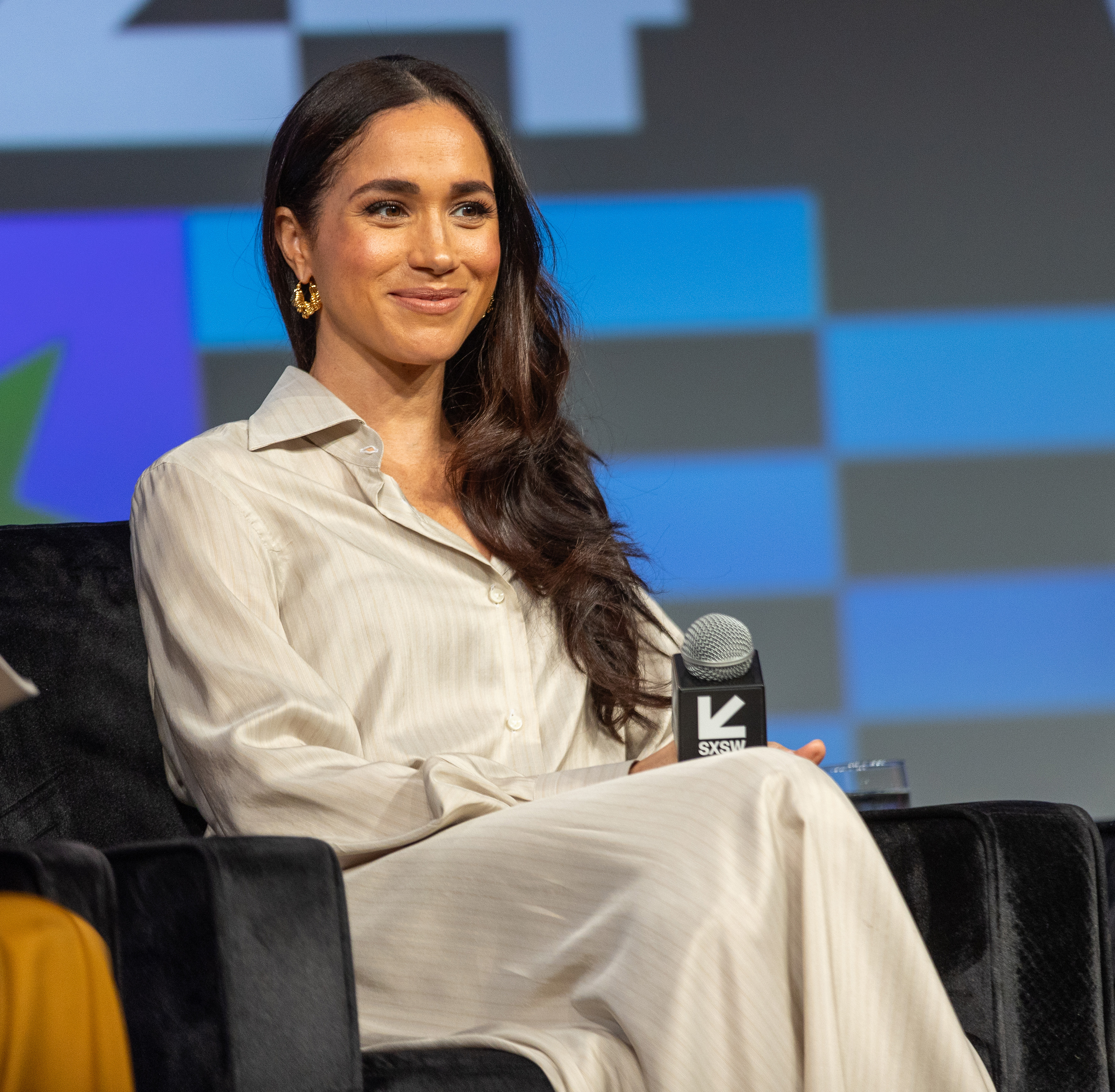 Meghan, Duchess of Sussex, speaks onstage during the "Keynote: Breaking Barriers, Shaping Narratives: How Women Lead On and Off the Screen" during the SXSW 2024 Conference and Festivals at Austin Convention Center on March 08, 2024 in Austin, Texas.
