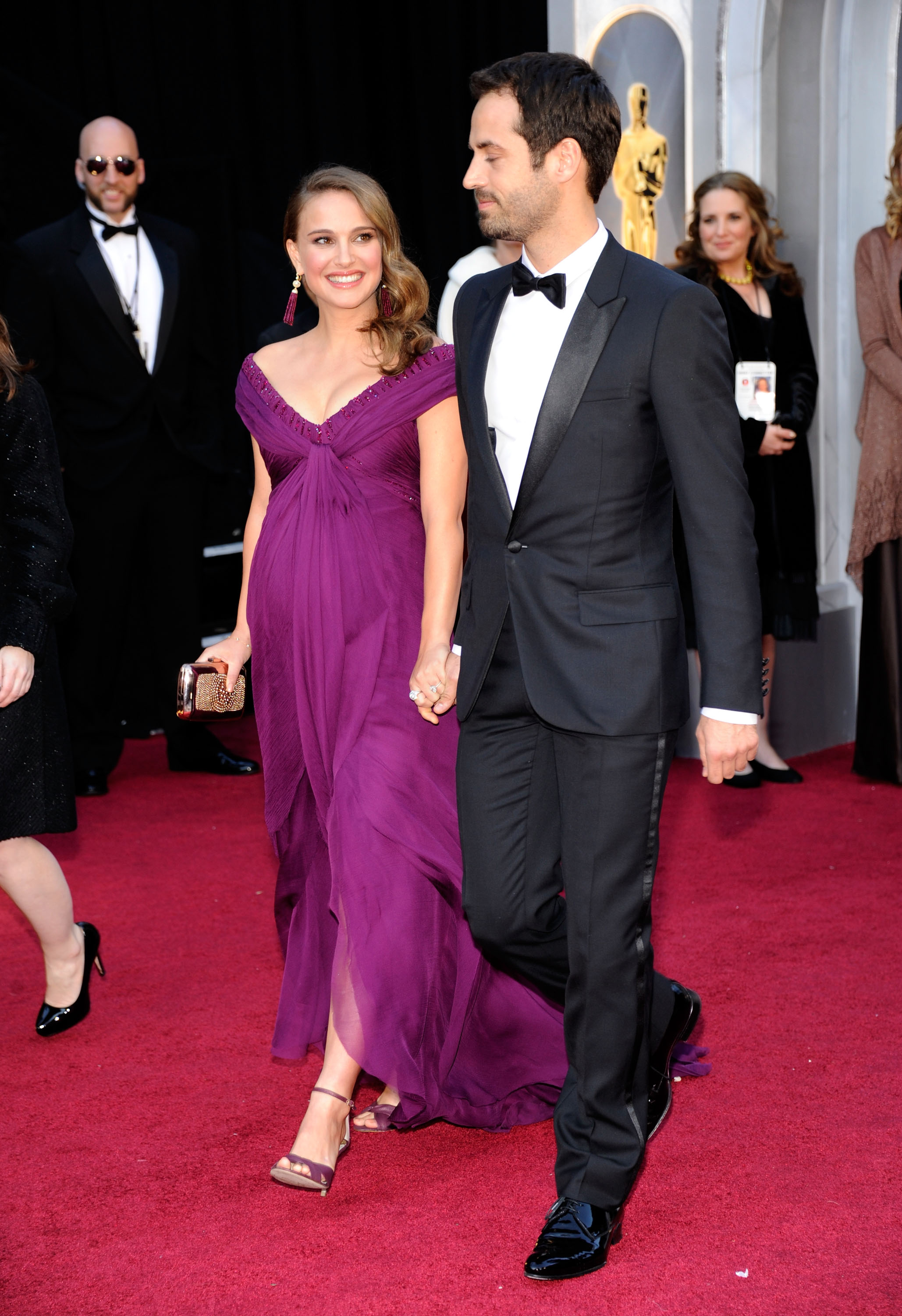 Natalie Portman and Benjamin Millepied.