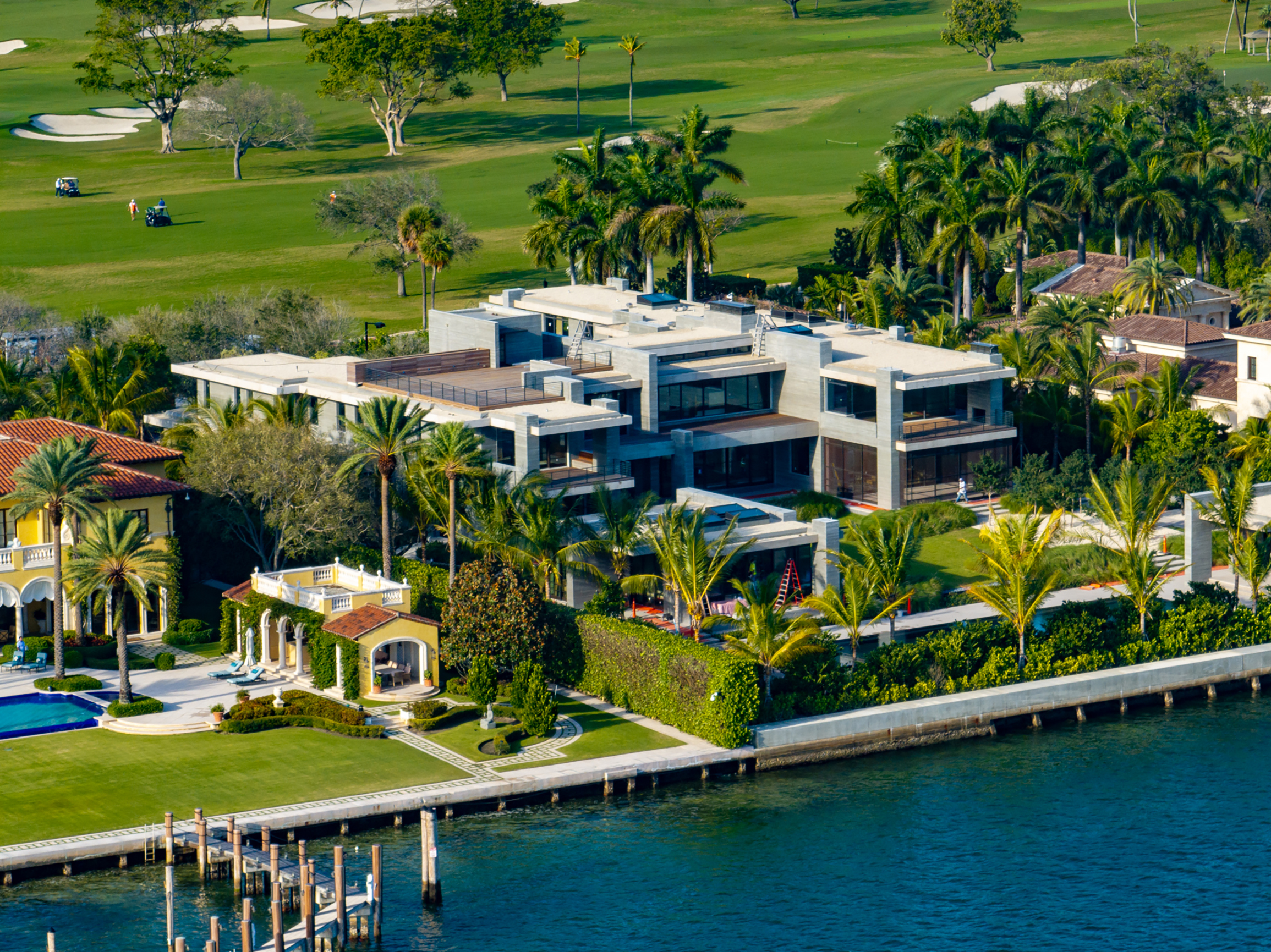 Tom Brady's Miami mansion.
