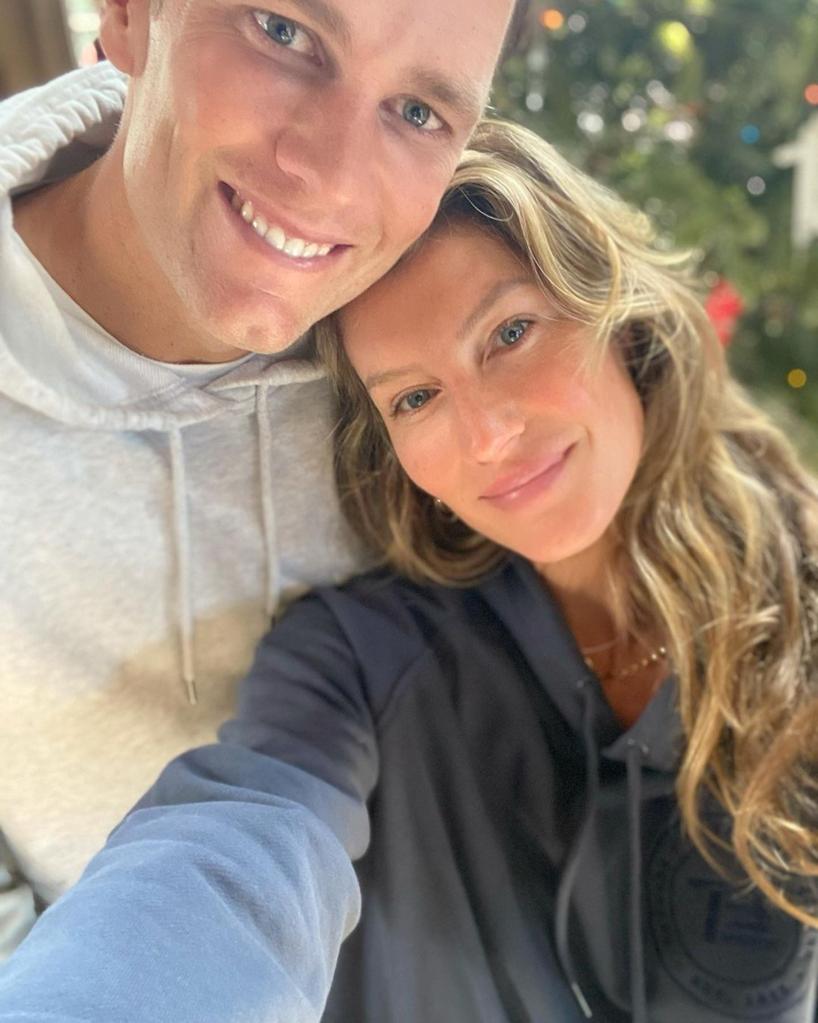 Tom Brady and Gisele Bündchen selfie