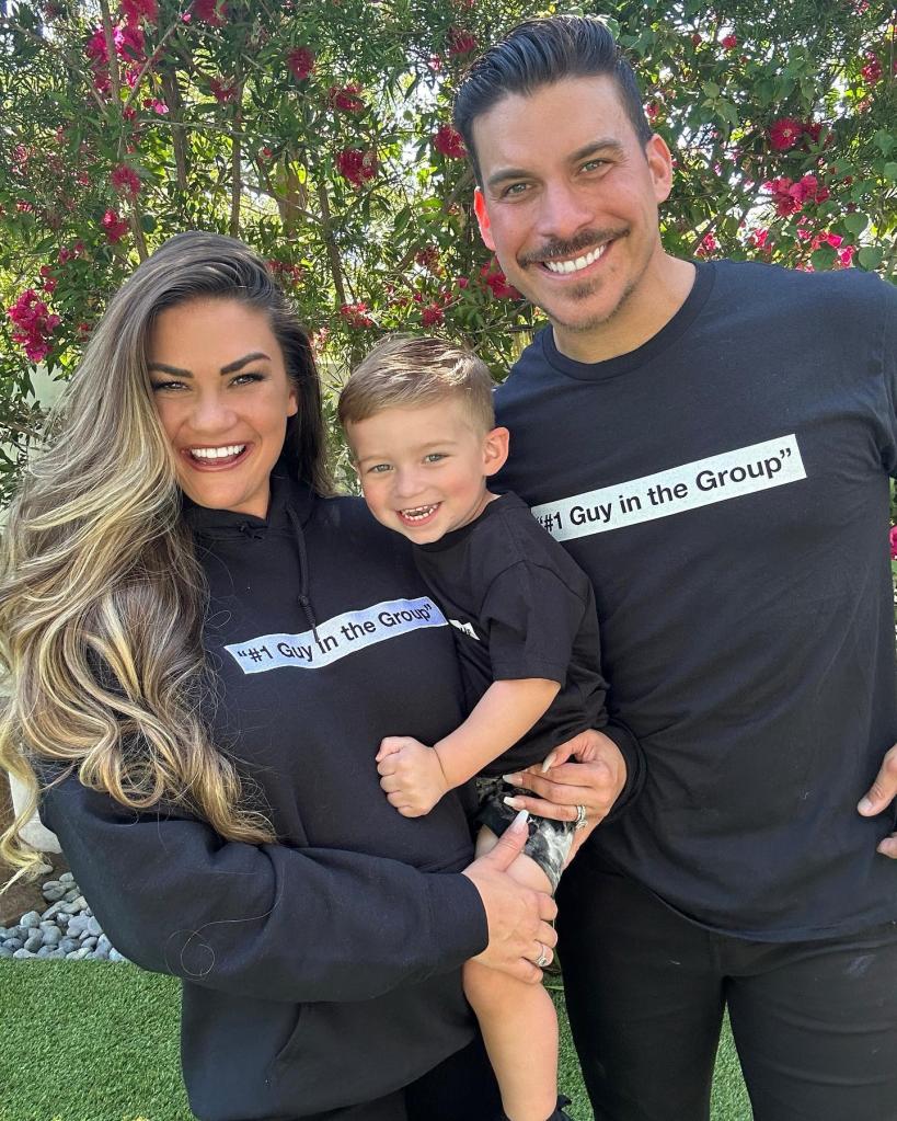 Jax Taylor and Brittany Cartwright with their son Cruz